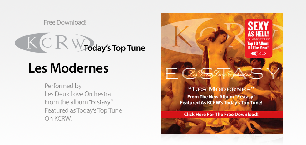 Les Modernes by Les Deux Love Orchestra Featured On KCRW
